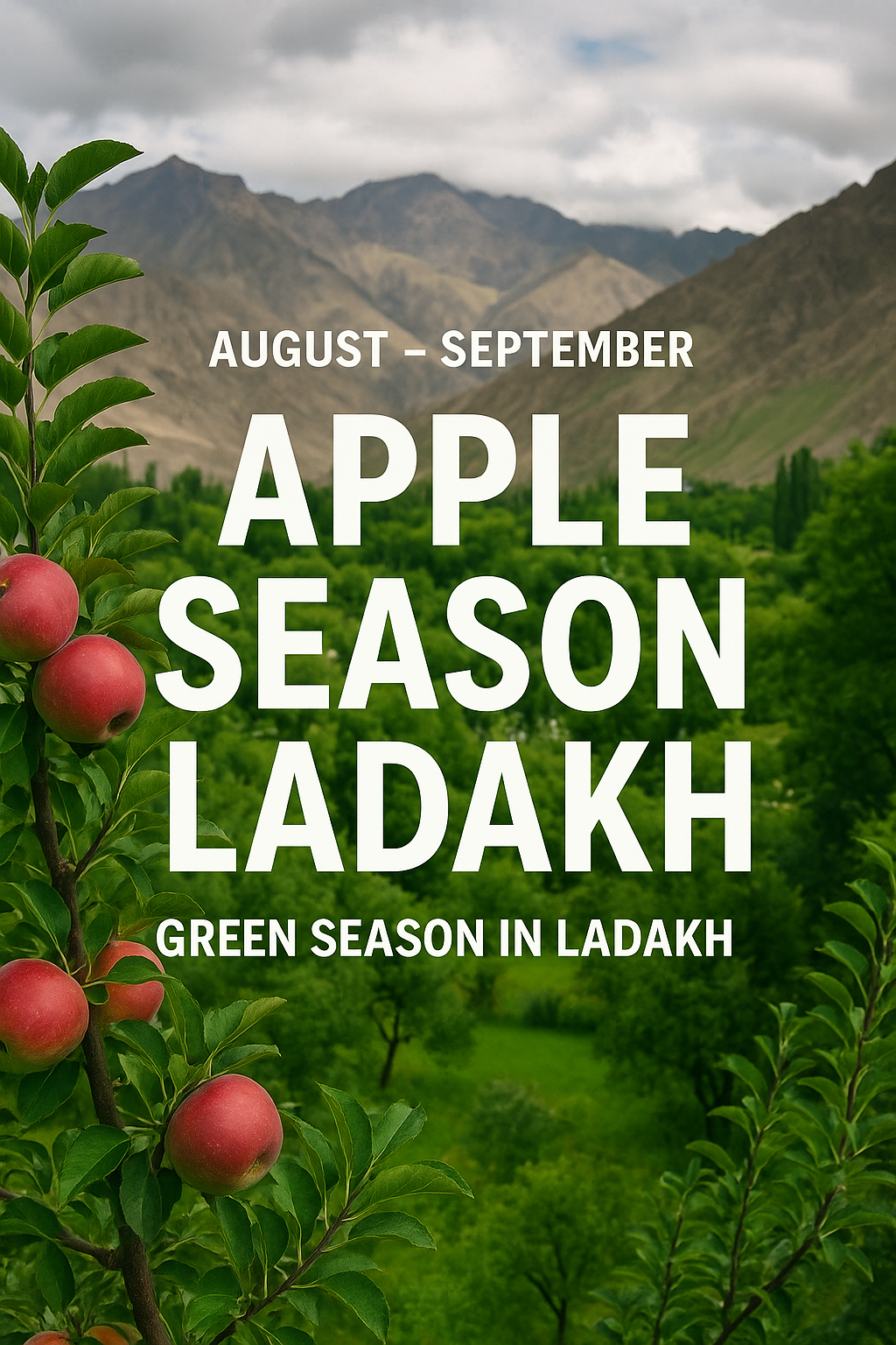 Apple Season in Ladakh: A Crisp Adventure with Local Flavor